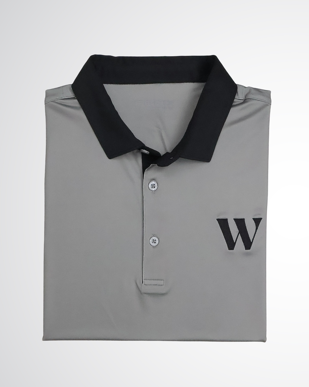 Gray & Black Waitlist Golf Shirt