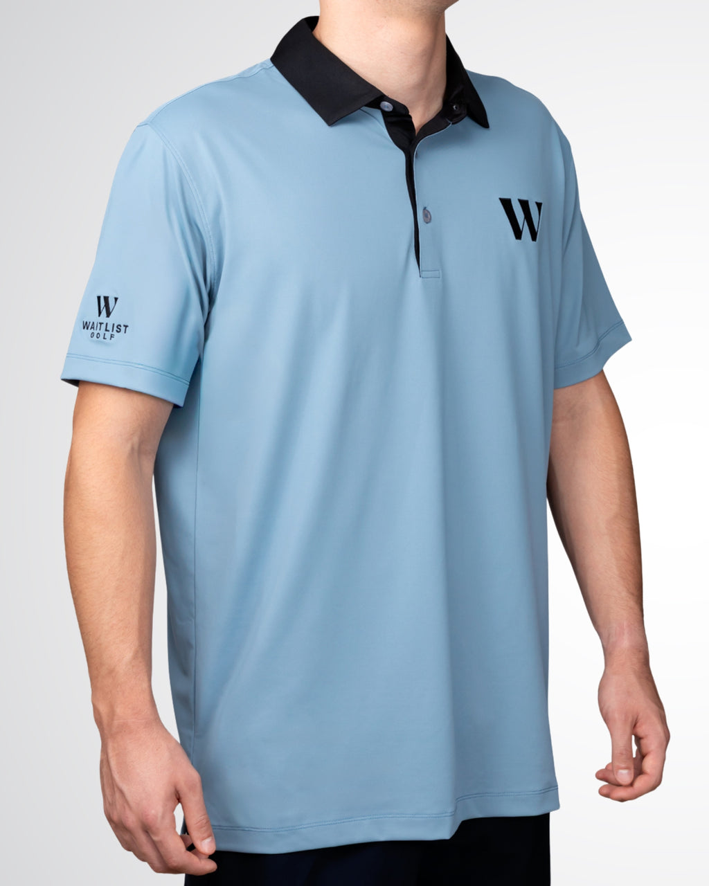 Light Blue Waitlist Golf Shirt