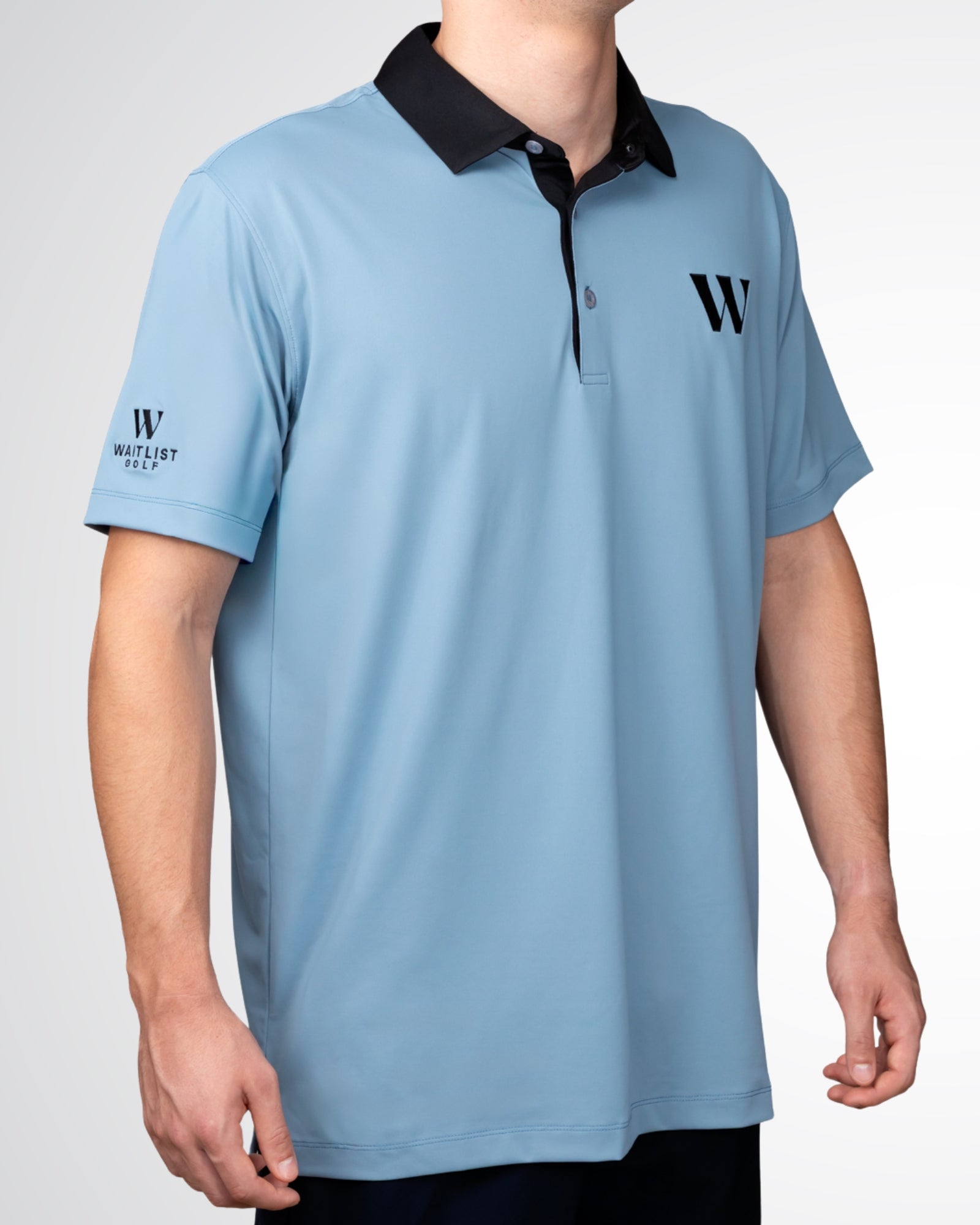 Light Blue Waitlist Golf Shirt