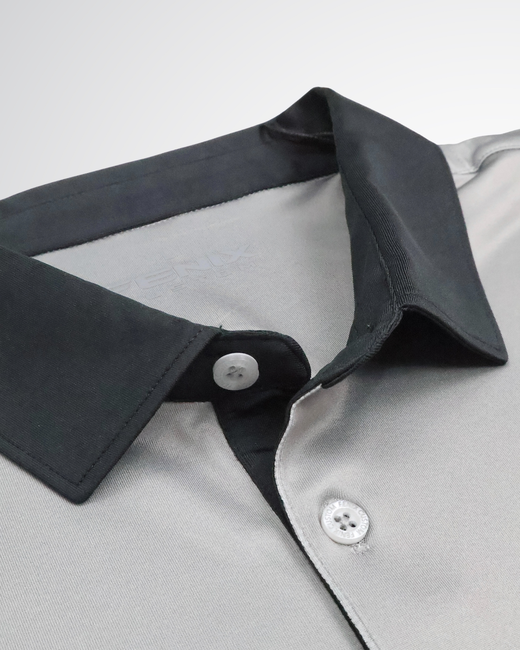 Gray & Black Waitlist Golf Shirt