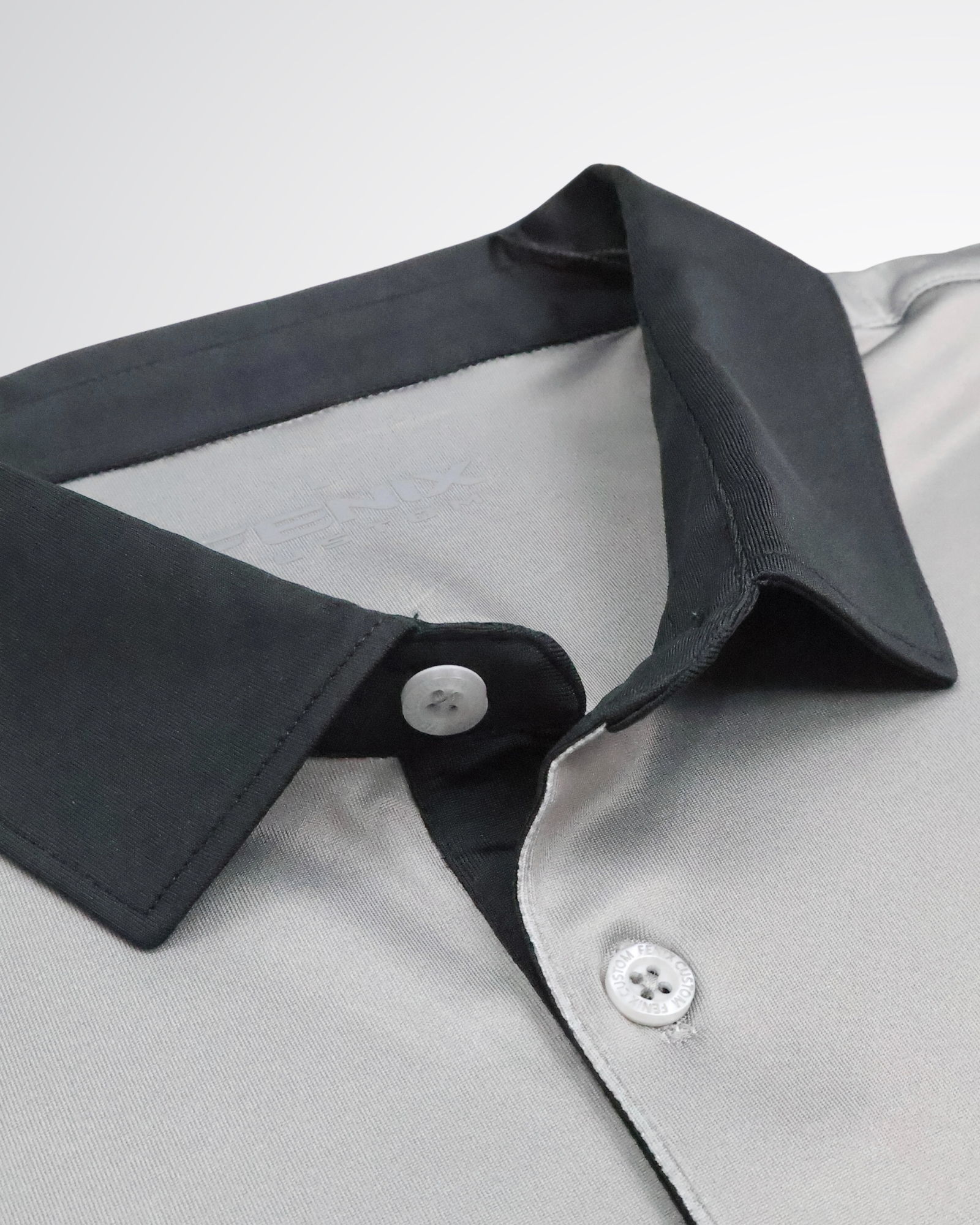 Gray & Black Waitlist Golf Shirt