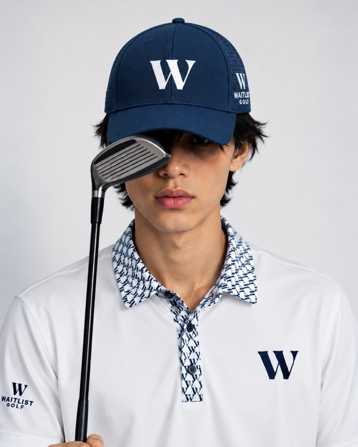 Navy Blue Ultra Lite Mesh Cap